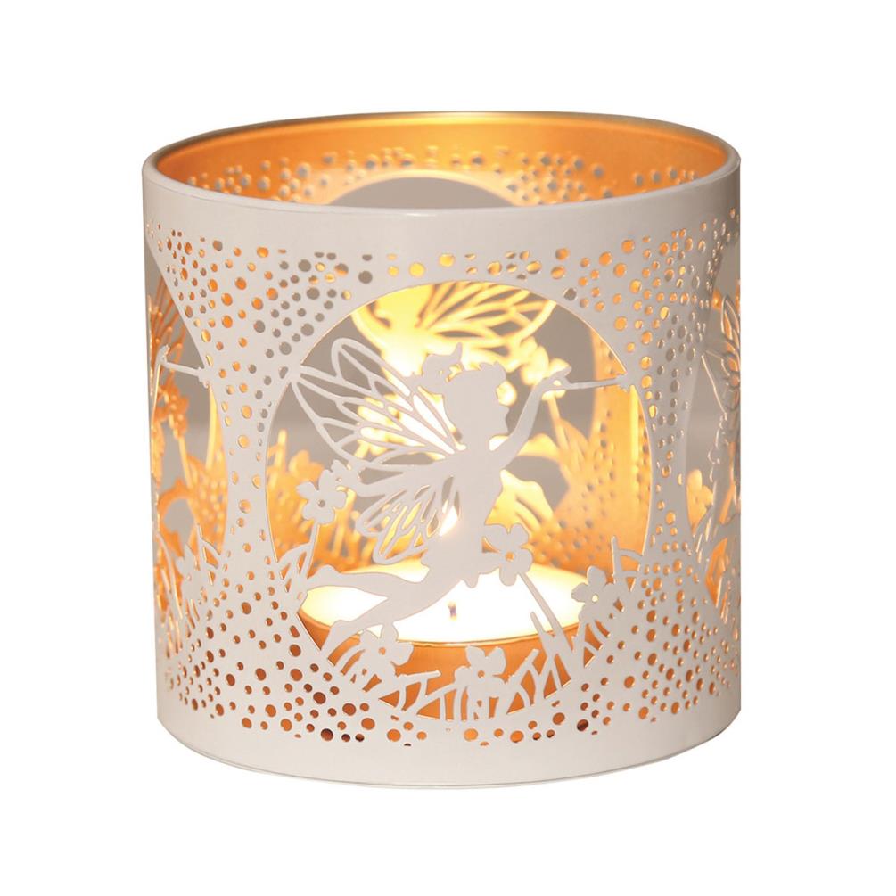 Aroma White & Gold Fairy Jar Sleeve & Wax Melt Warmer Extra Image 2